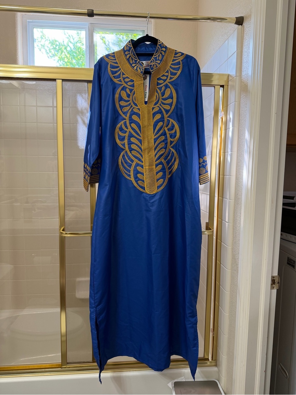 African Attire For Women Full Stone Embroidery Elegant Party Dress